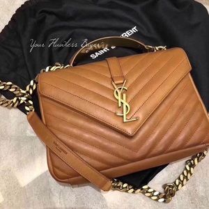 IN SEARCH OF!!! YSL COLLEGE Medium TOP HANDLE